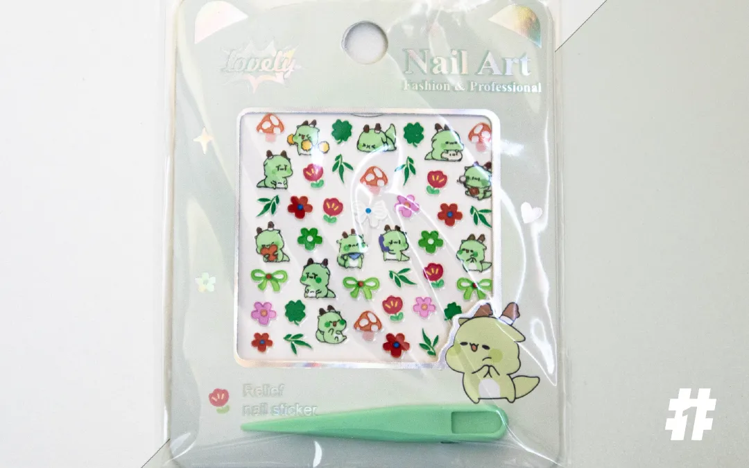 Nail Sticker | Dino