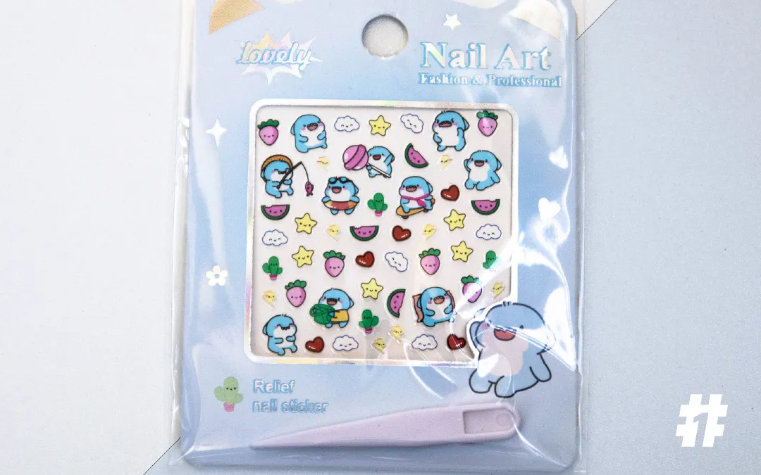 Nail Sticker | SleepGround Shark